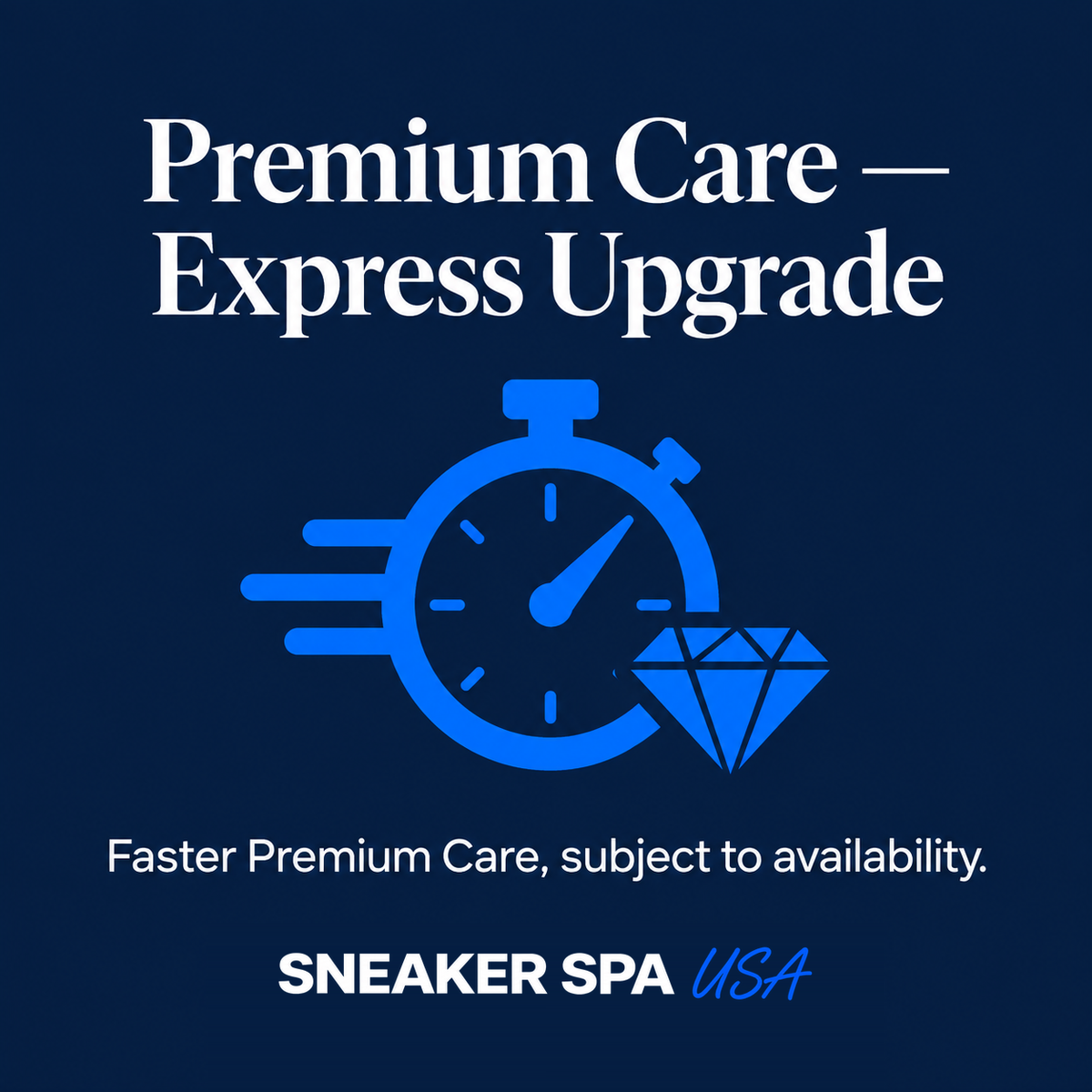 Premium Care — Express Upgrade — Sneaker Spa USA