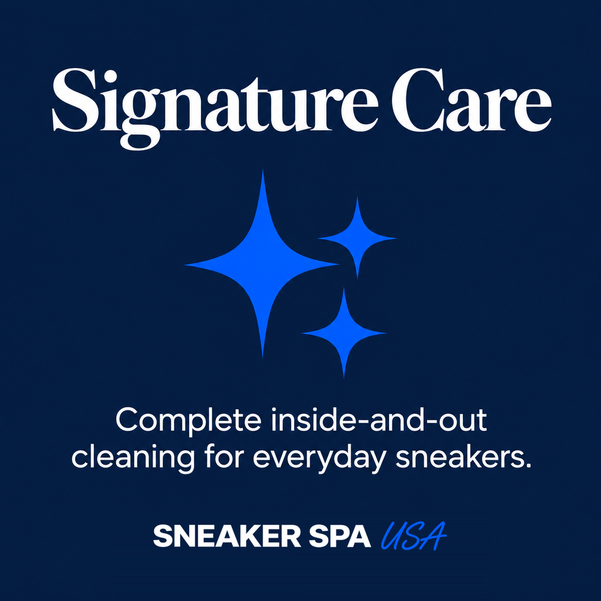 Signature Care — Sneaker Spa USA